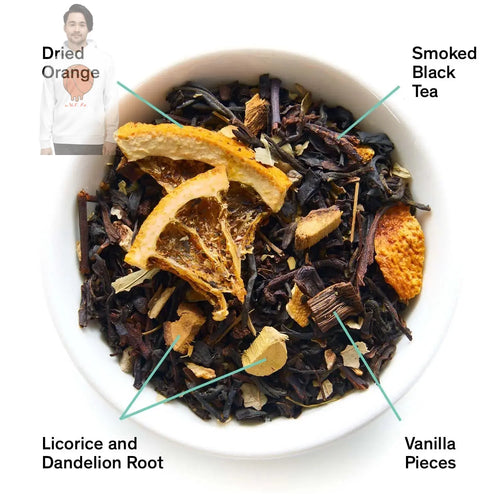 Mood Indigo - Smoky Orange Vanilla Black tea August Uncommon Tea