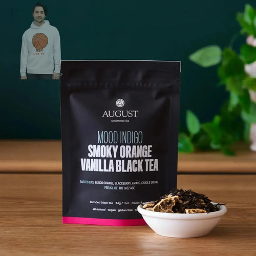 Mood Indigo - Smoky Orange Vanilla Black tea August Uncommon Tea
