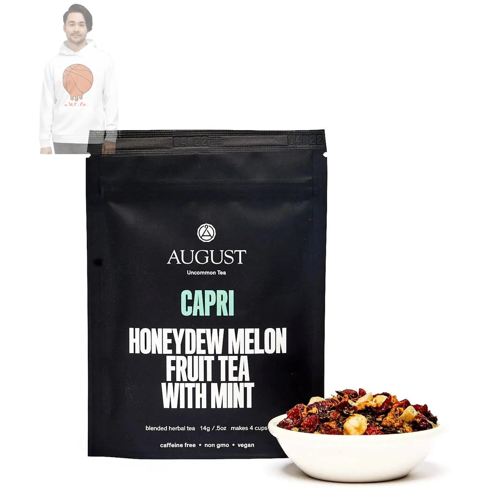 Capri - Honeydew Melon Mint Tea (Caffeine Free) August Uncommon Tea
