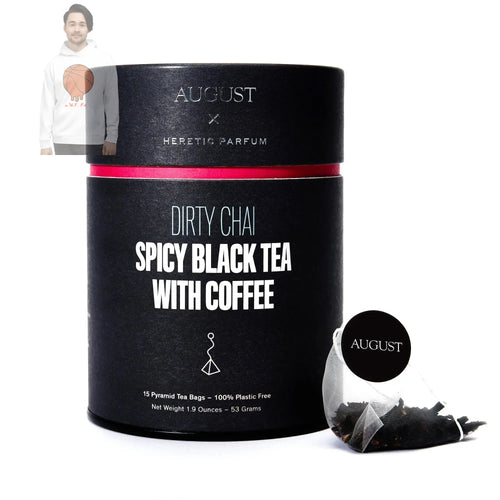 Dirty Chai - Spicy Black Tea With Coffee (15 Tea Bags) August Uncommon Tea