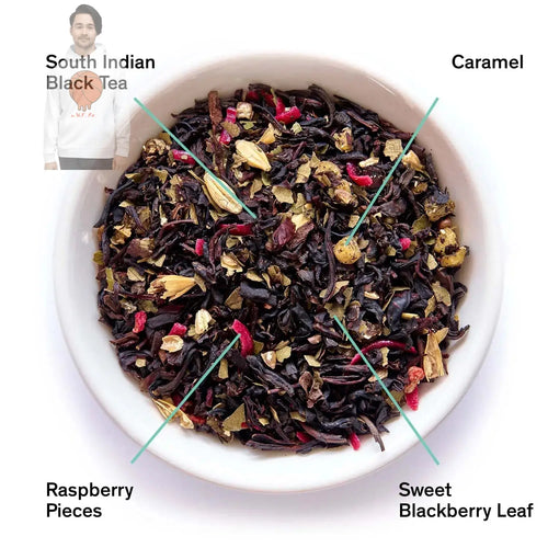 Raspberry Black Tea – Bold, Malty & Naturally Flavored August Uncommon Tea