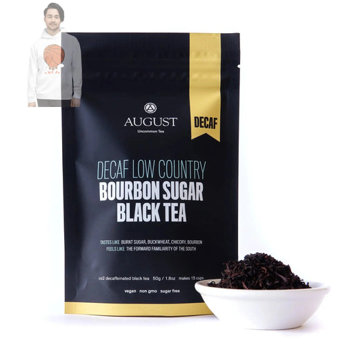 Decaf Low Country - Bourbon Sugar Black Tea August Uncommon Tea
