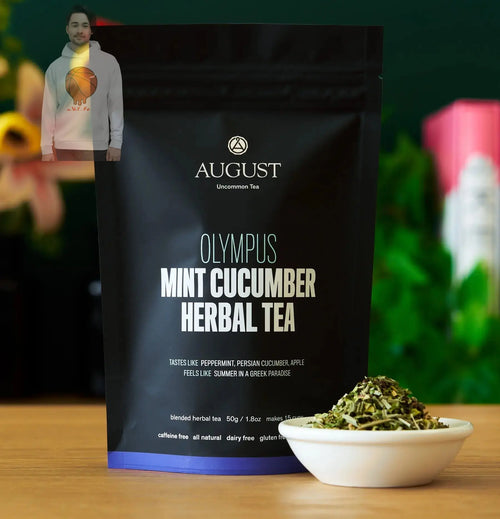 Olympus - Mint Cucumber Herbal Tea (Caffeine Free) August Uncommon Tea