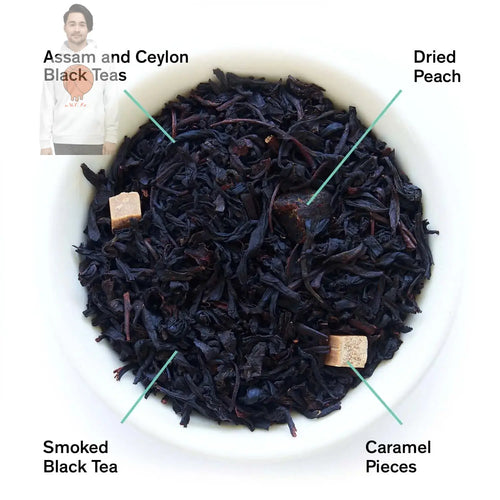 Southern Gothic - Peach Bourbon Black Tea August Uncommon Tea