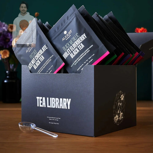 Tea Library - Deluxe 30 Tea Sampler. Gotta taste em all! August Uncommon Tea
