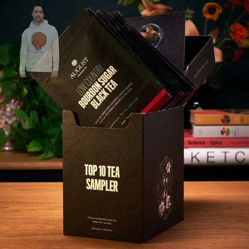 Top 10 Sampler - Taste Ten Trending Teas August Uncommon Tea