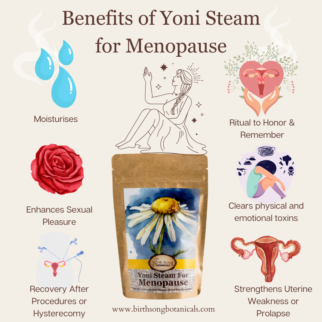 Yoni Steam for Menopause and Perimenopause to Support Uterine Care