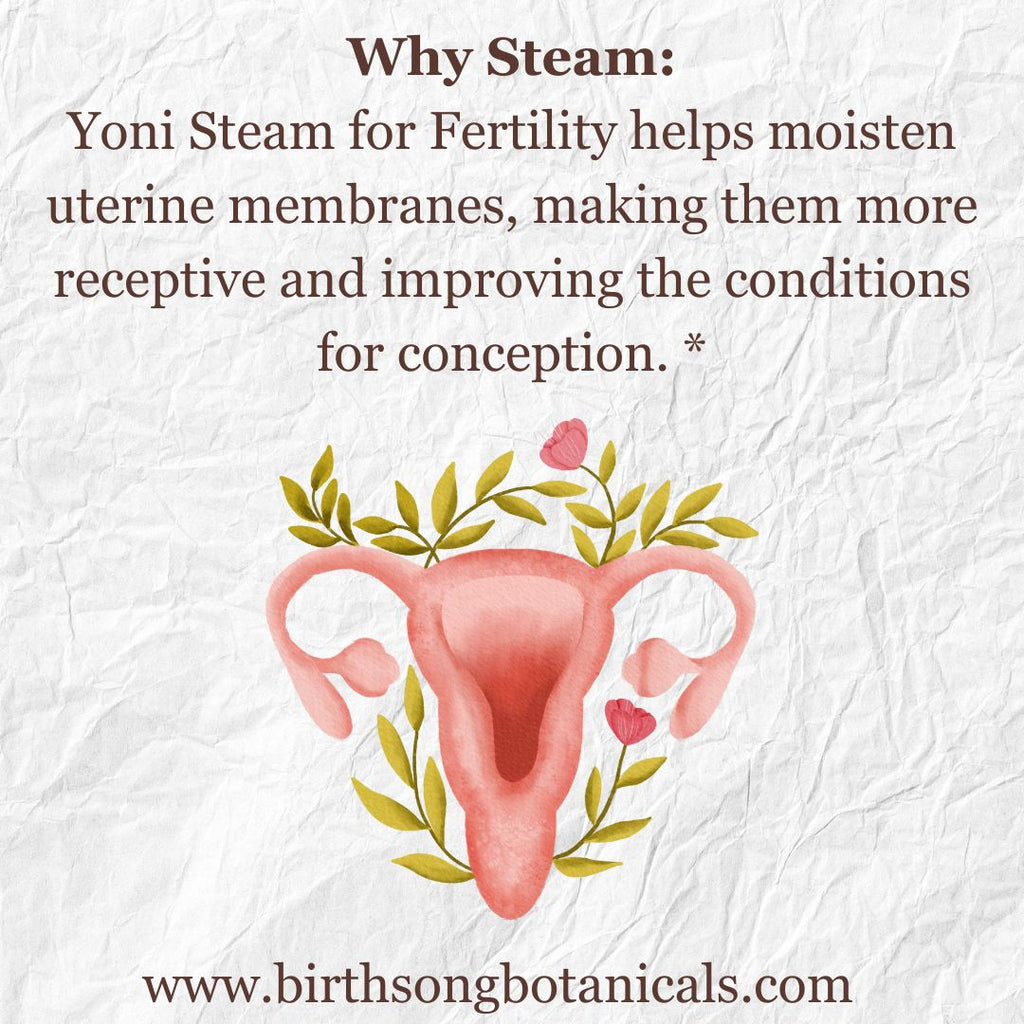 Yoni Steam Herbal Fertility Blend to Support Vaginal and Womb Health