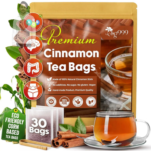 Pure Cinnamon Tea, 100% Natural & Pure Cinnamon. Cinnamon Herbal Tea. Cinnamon Stick Herbal Spice Tea. No Sugar, No Caffeine, No Gluten, Vegan. FreshDrinkUS - Natural and Premium Herbal Tea