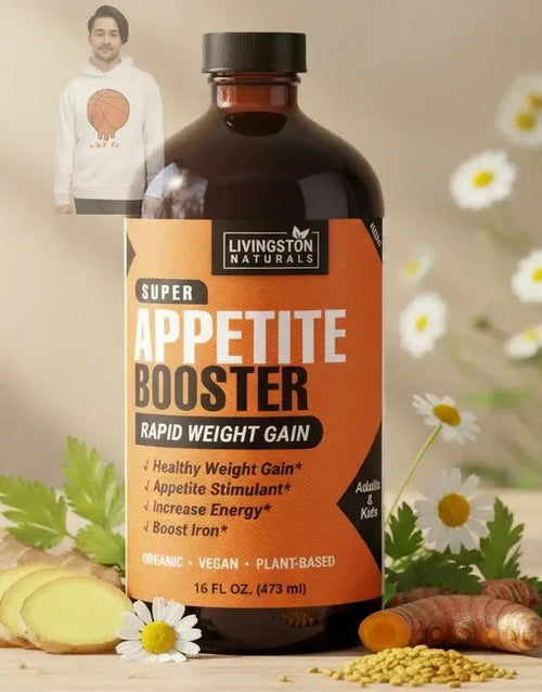 Organic Appetite Booster – Liquid Herbal Formula for Healthy Weight Gain & Appetite Support VeggieVerve