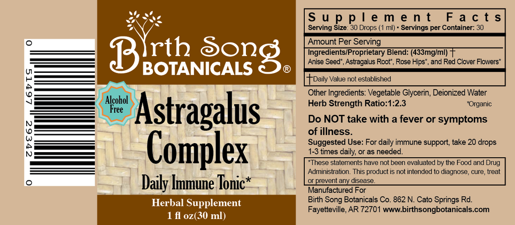 Astragalus Root Complex Immune Support Supplement- Huang Qi
