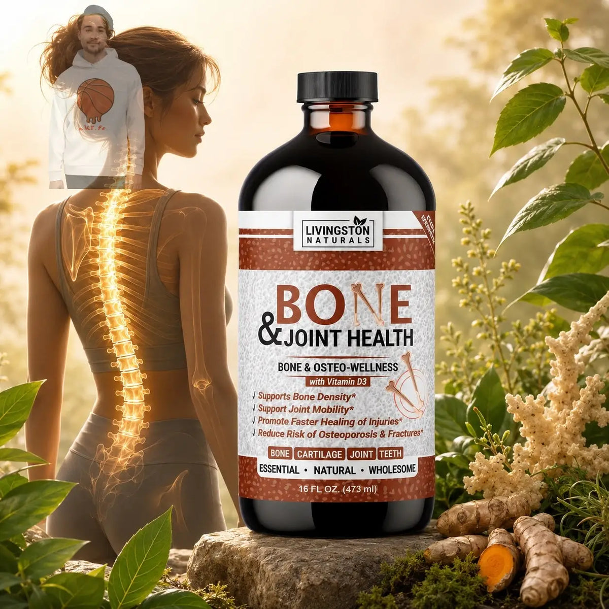 Organic Herbal Bone & Joint Support VeggieVerve