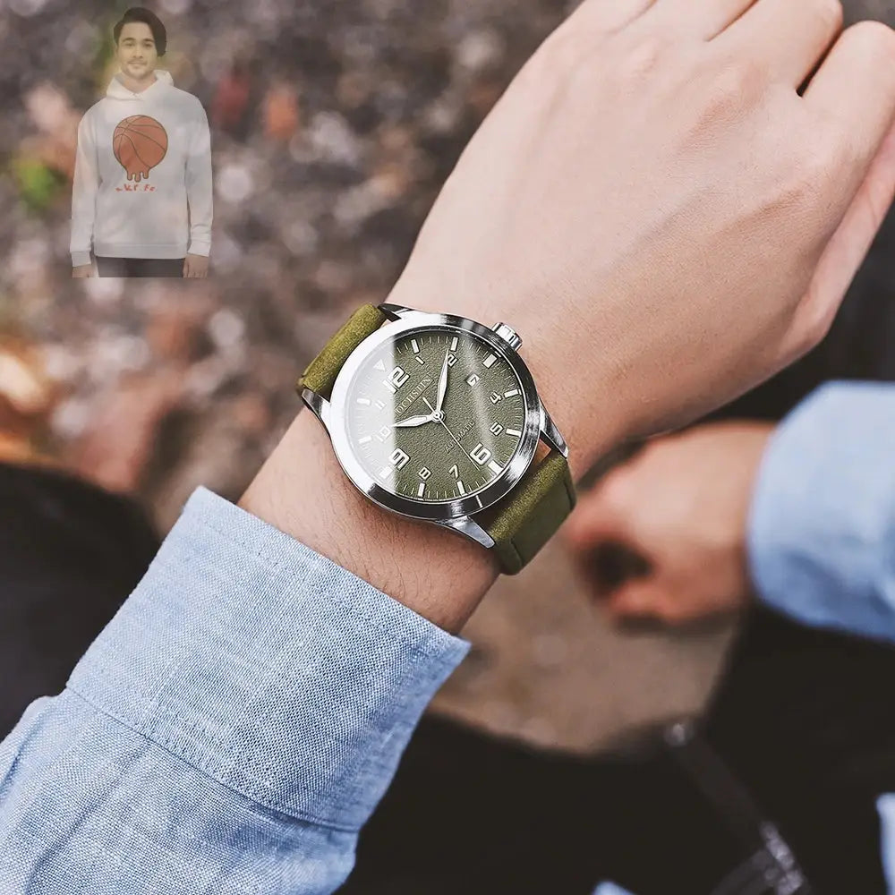 OCHSTIN Men Automatic Mechanical Watch Luxury Casual Dress Military Outdoor Sports Army Mens Wristwatches Waterproof Male Clock ARWELLNESS