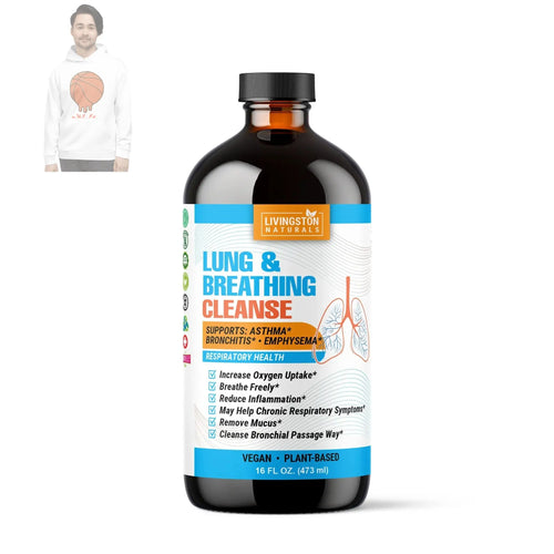 Lung & Breathing Cleanse – Organic Herbal Respiratory Support Tonic VeggieVerve