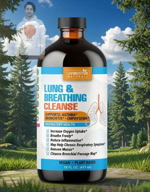Lung & Breathing Cleanse – Organic Herbal Respiratory Support Tonic VeggieVerve