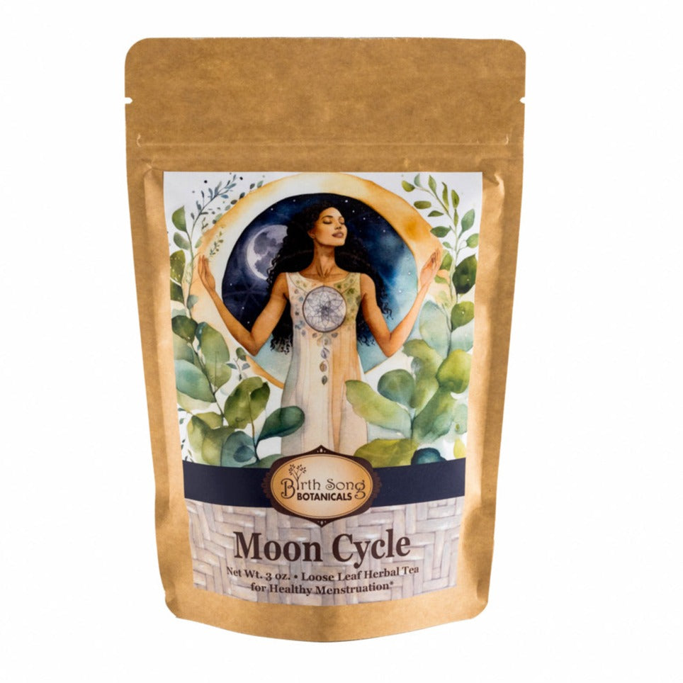 Moon Cycle Herbal Tea for Menstrual Support with Mugwort