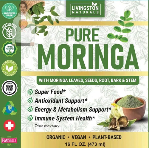 Organic Moringa Liquid Extract – Full Spectrum Superfood Formula VeggieVerve