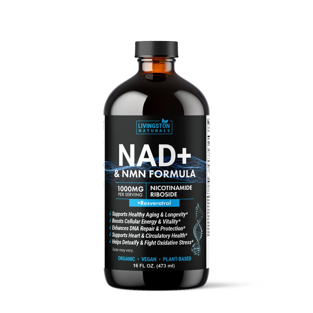 NAD+ & NMN Cellular Vitality Organic Formula with Resveratrol