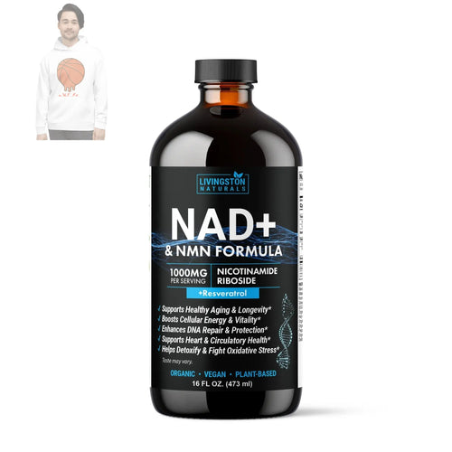 NAD+ & NMN Cellular Vitality Organic Formula with Resveratrol VeggieVerve