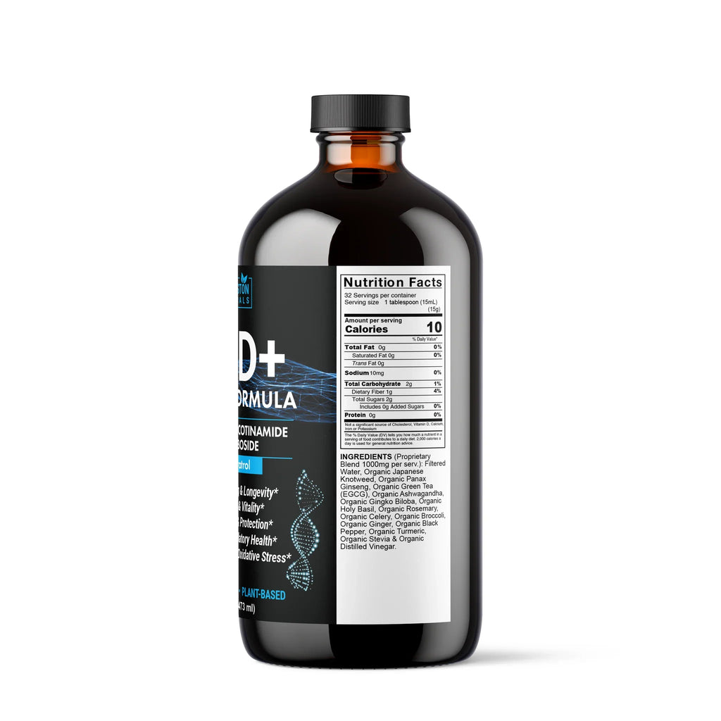 NAD+ & NMN Cellular Vitality Organic Formula with Resveratrol
