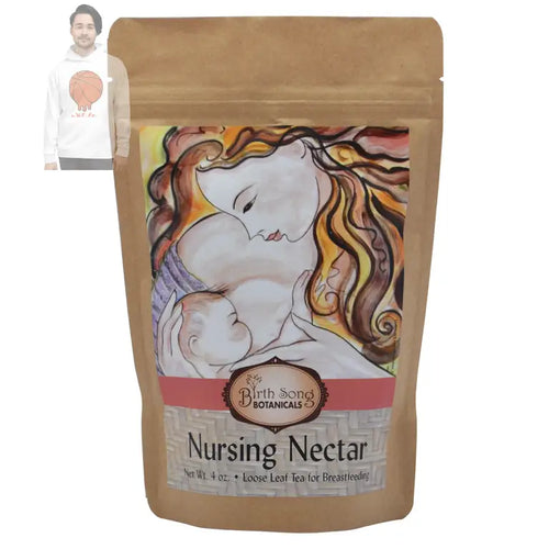 Nursing Nectar Herbal Breastfeeding Tea For Healthy Breastmilk Supply Birth Song Botanicals Co.