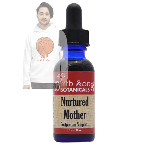 Nurtured Mother Postpartum Recovery Tincture for After Birth Cramps 1 oz. Birth Song Botanicals Co.
