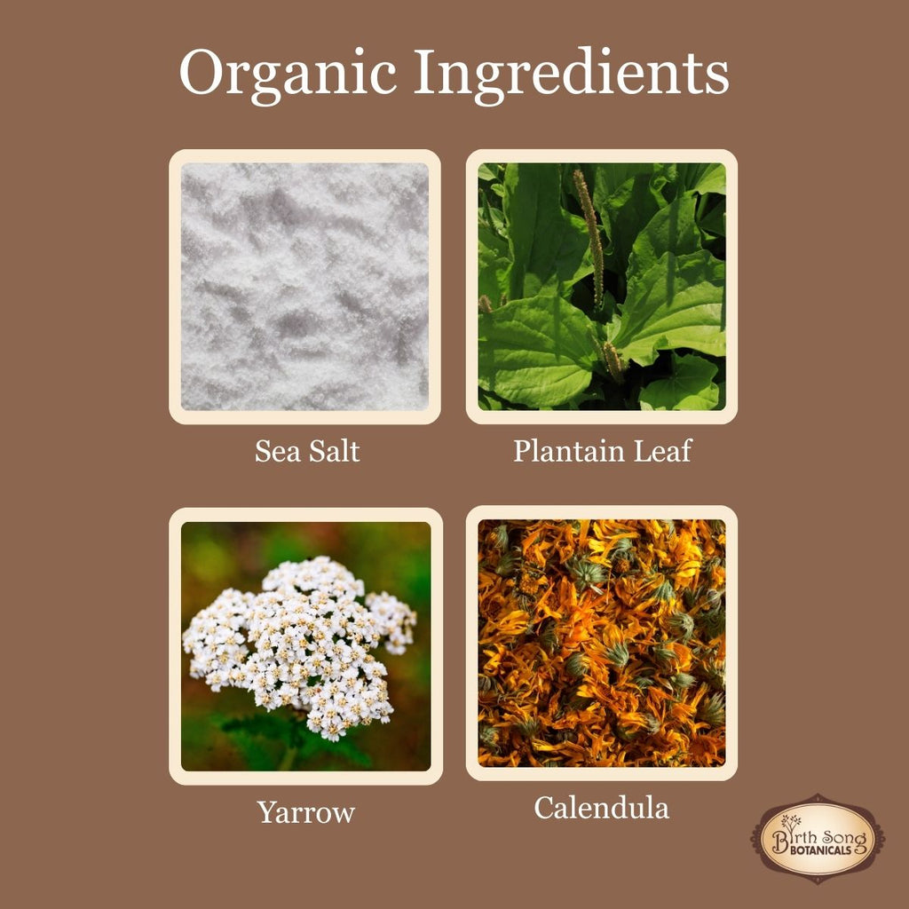 Herbal Postpartum Bath for After Birth Recovery and Perineal Care