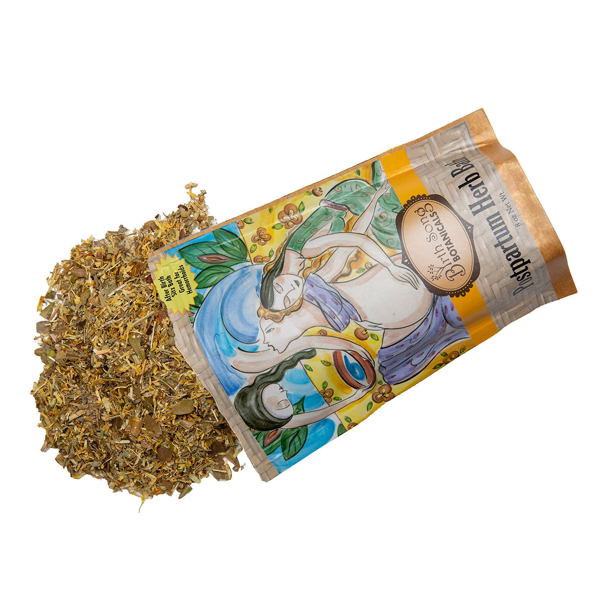 Herbal Postpartum Bath for After Birth Recovery and Perineal Care