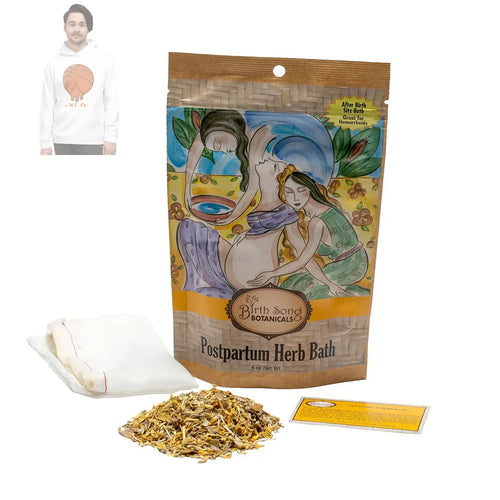 Herbal Postpartum Bath for After Birth Recovery and Perineal Care Birth Song Botanicals Co.