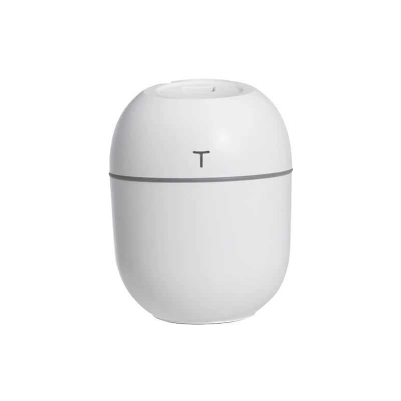 220ml Mini Humidifier USB Aroma Diffuser Mist Maker Desktop Essential Oil Scent Diffuser Smart Home Appliance with LED Light