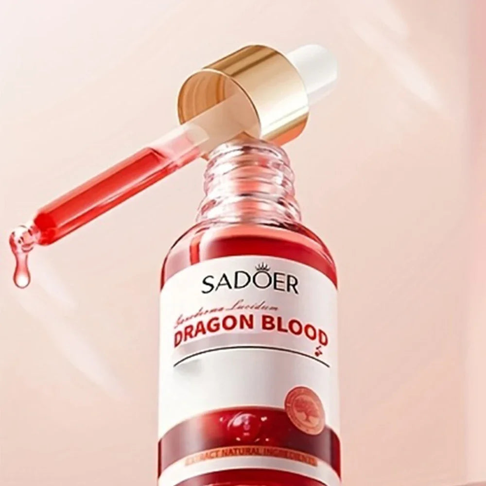 Lingzhi & Dragon Blood Skincare Set: Hydrating Cream, Serum & BB Cream, Natural Extract, Gentle Care for All Skin Types - Men &