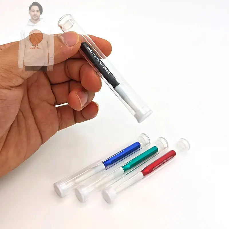 Watch Lubricant Oiler Metal Oil Pin Pen Portable Movement Part Lubricating Repair Maintenance Tool Accessories for Watchmakers ARWELLNESS