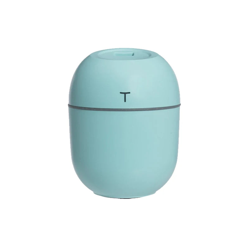 220ml Mini Humidifier USB Aroma Diffuser Mist Maker Desktop Essential Oil Scent Diffuser Smart Home Appliance with LED Light