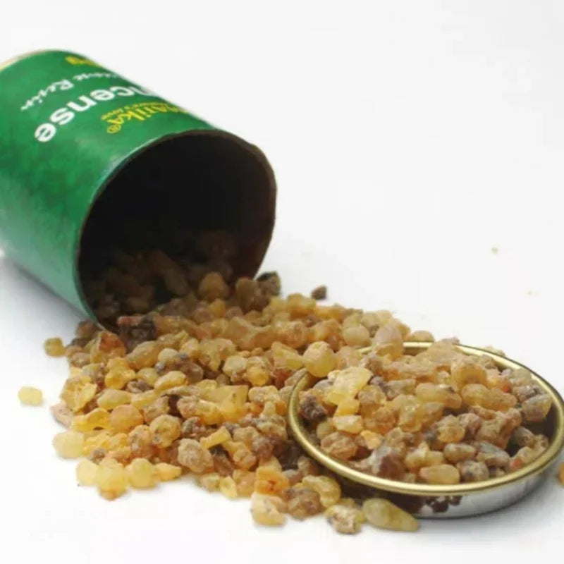 50g/ Can Indian Natural Resin Series Fragrance Granules Aromatherapy White Sage Benzoin Indoor Yoga Meditation Soothing Spirit