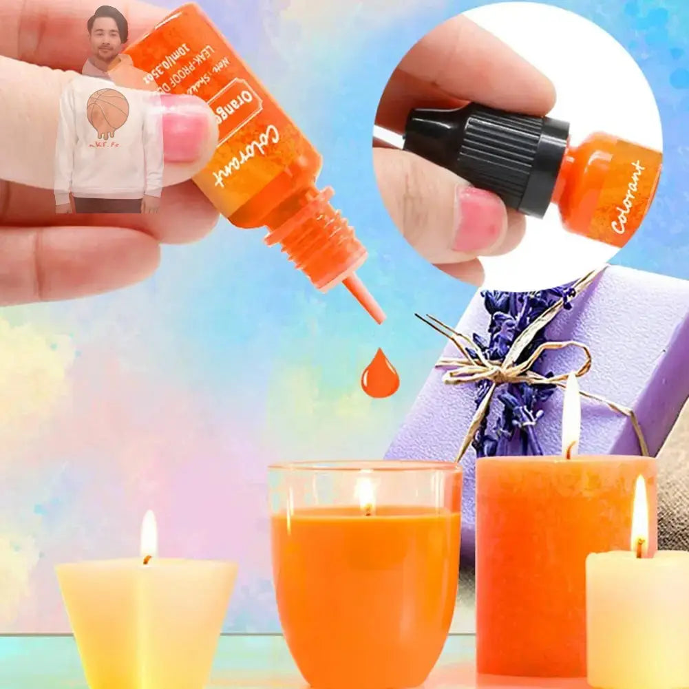 Concentrated Liquid Candle Dye Aromatherapy Candle Color Essence Soy Wax Dye For UV Resin Resin Pigment DIY Jewelry Making ARWELLNESS
