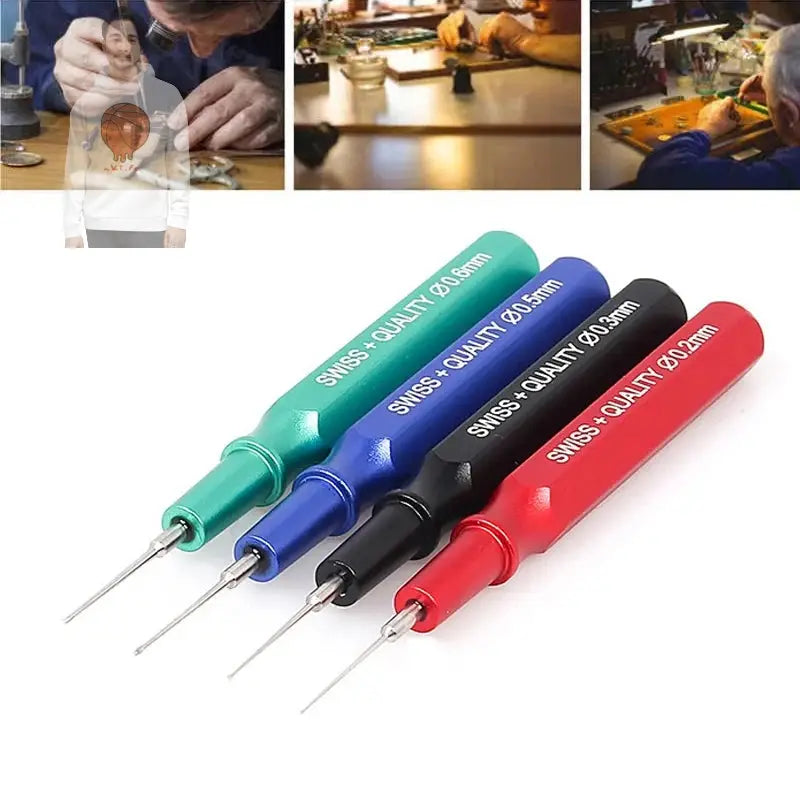 Watch Lubricant Oiler Metal Oil Pin Pen Portable Movement Part Lubricating Repair Maintenance Tool Accessories for Watchmakers ARWELLNESS