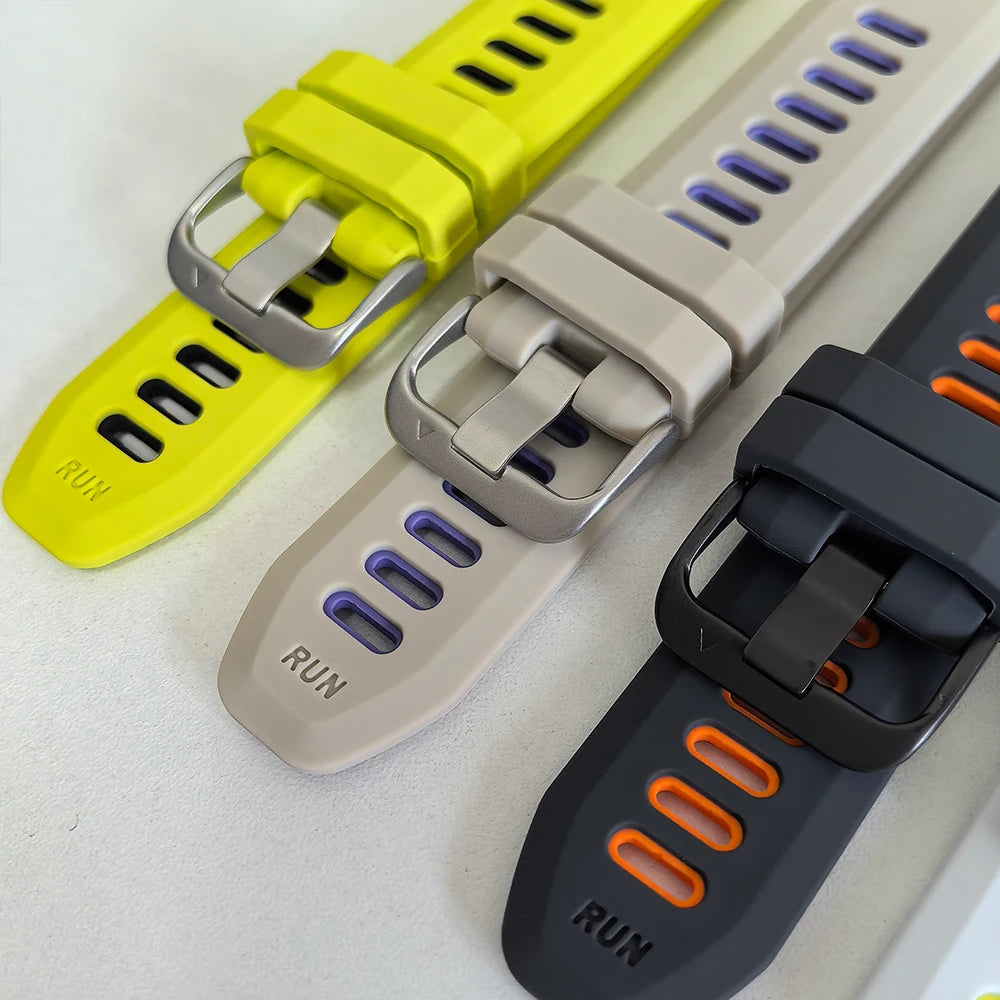 Quick Release Silicone Sport Band for Garmin – 22mm