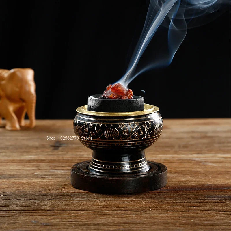 50g/ Can Indian Natural Resin Series Fragrance Granules Aromatherapy White Sage Benzoin Indoor Yoga Meditation Soothing Spirit
