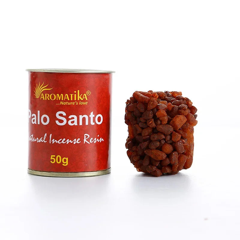50g/ Can Indian Natural Resin Series Fragrance Granules Aromatherapy White Sage Benzoin Indoor Yoga Meditation Soothing Spirit