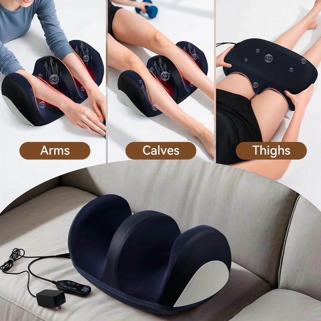 Large Size Electric Foot Massager Hot Pressing Finger Pressing Kneading Roller Calf Relax Care Muscle Massager Foot Massage Tool