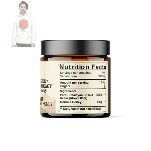 Pure Shilajit Resin with Manuka Honey | Premium Energy, Immunity & Vitality Blend VeggieVerve