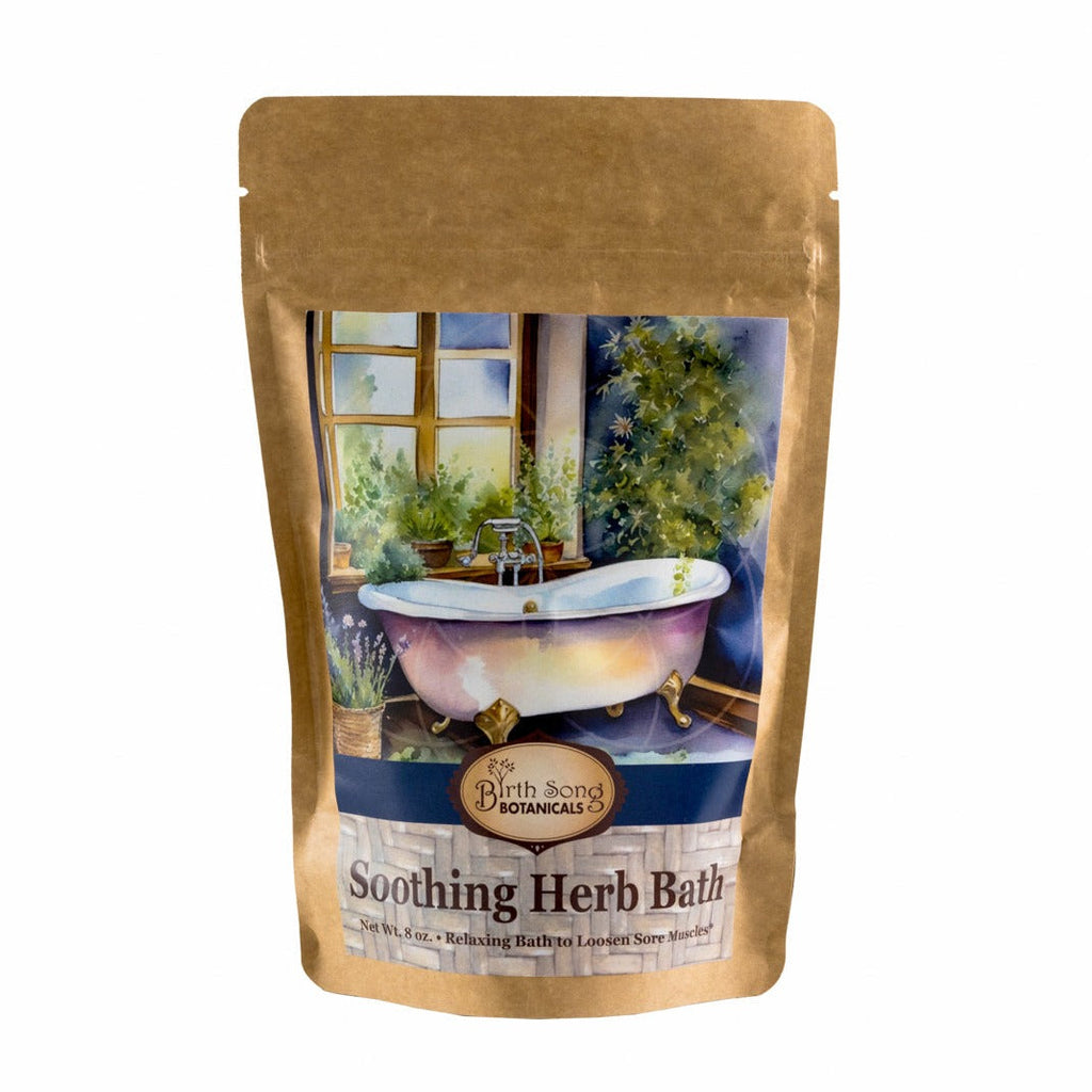 Herbal Soothing Bath and Foot Soak for Stress Relief with Lavender