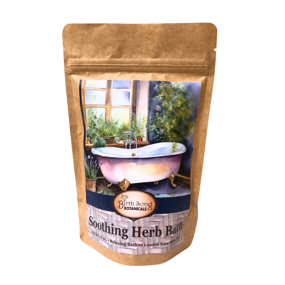 Herbal Soothing Bath and Foot Soak for Stress Relief with Lavender