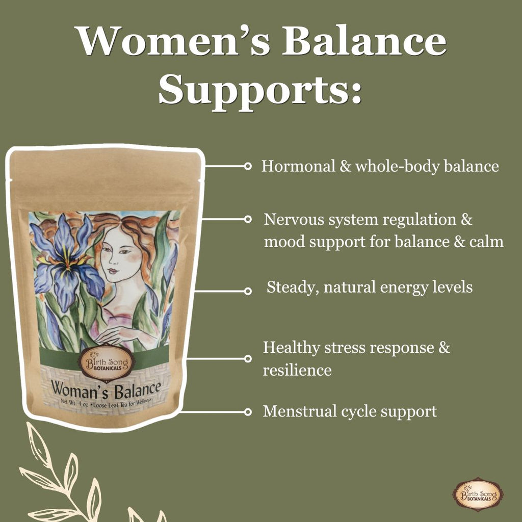 Woman's Balance Nourishing Ashwagandha Tea for Hormone Balance