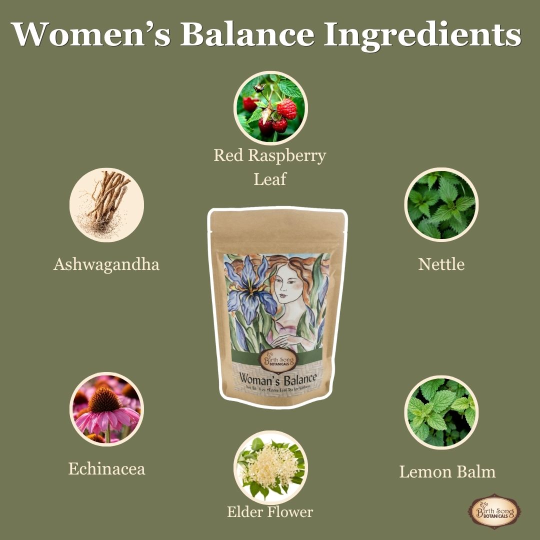 Woman's Balance Nourishing Ashwagandha Tea for Hormone Balance