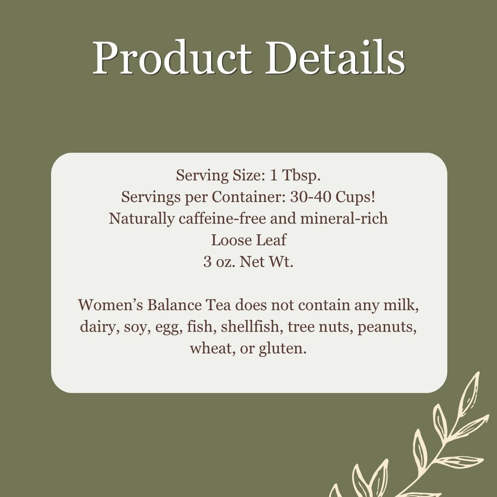 Woman's Balance Nourishing Ashwagandha Tea for Hormone Balance