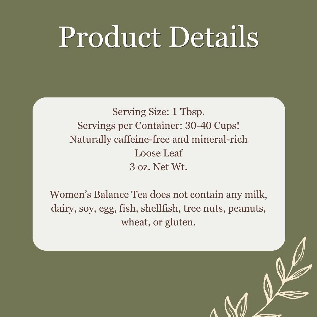 Woman's Balance Nourishing Ashwagandha Tea for Hormone Balance