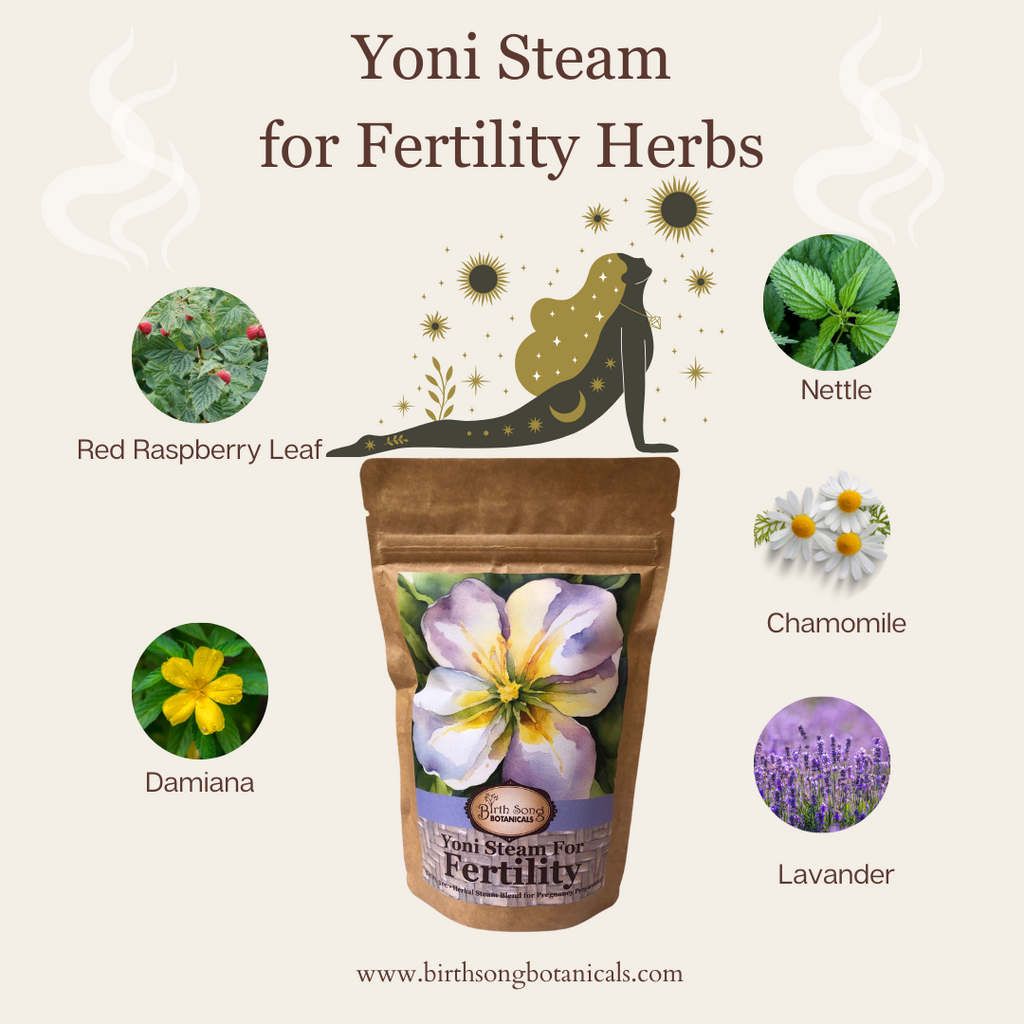 Yoni Steam Herbal Fertility Blend to Support Vaginal and Womb Health