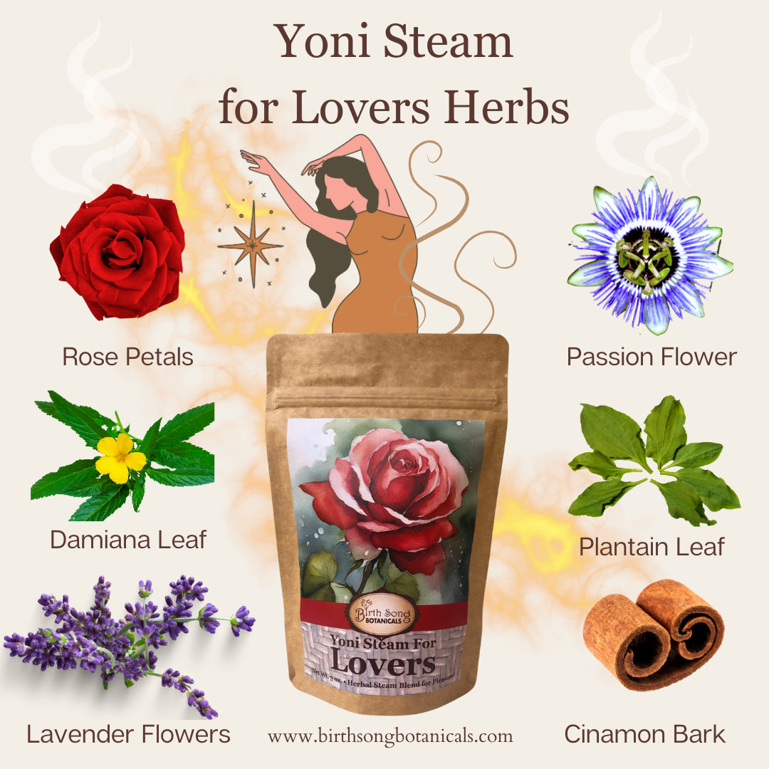Yoni Steam for Lovers to Support Healthy Sensuality and Womb Love