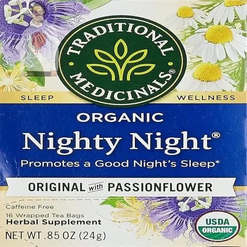 Traditional Medicinals Organic Nighty Night Tea, 16 Tea Bags (Pack Of 1) ByBies